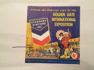 Golden Gate International Exposition Standard Stations Chevron Booklet 1939