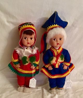 Misato Rovaniemi Vintage Doll’s Made In Finland