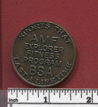 Given out at the BSA 1964 Jamboree AMF Medal Swimming 2