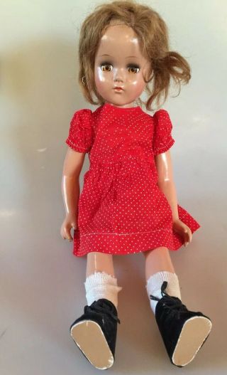 Vintage Hard Plastic Arranbee (r&b) 17 " Doll