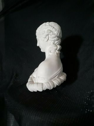 ANTIQUE ENGLISH CARVED MARBLE STATUE 2