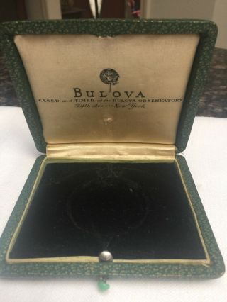 Bulova Pocket Watch Case