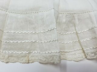 EARLY EFFANBEE BABY DOLL Factory Dress Tagged Bubbles c.  1924. 2