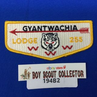 Boy Scout Oa Gyantwachia Lodge 255 S1 Ff Order Of The Arrow Flap Patch Pa