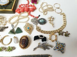 Antique or Vintage Mixed Costume Jewellery resale Bundle Car Boot NR 5