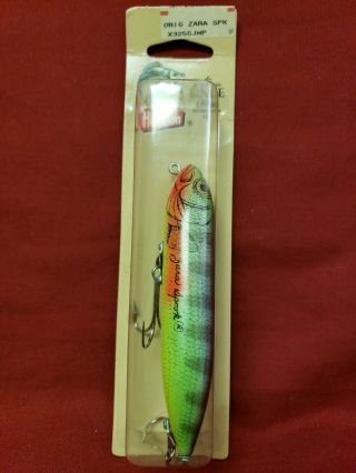 Vintage Rare Color Heddon Zara Spool X9255jmp D0 Hand Assembled Fishing Lure