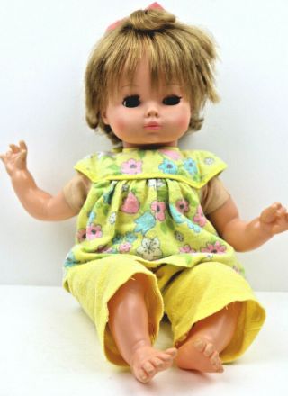 Vintage 1965 Horsman Baby Doll S175 16 Inch Soft Body