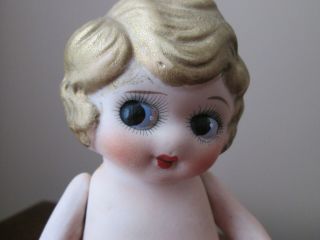 Antique Frozen Charlotte Doll - Made In Japan