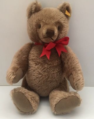 Vintage Steiff Teddy Bear 13 " Mohair 0202/36 Euc