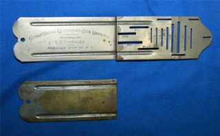 Antique 1877 Gold & Silver Counterfeit Coin Scale & Detector Berrian