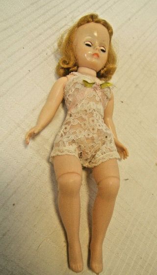 Vintage Madam Alexander Cissette Doll Jointed Knees Hose Underwear Blonde