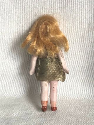 Dressed Antique German Blonde/Blue Eyed Bisque Doll 3 