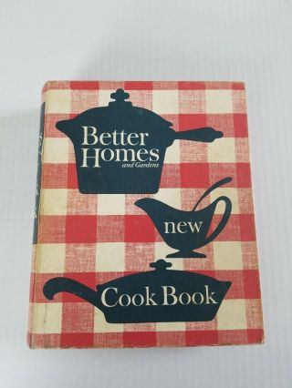 Vintage Better Homes And Gardens Cookbook 1953 1st Edition Great Recipes