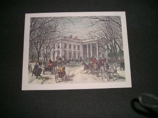 White House President Jimmy Carter Christmas Card 1978
