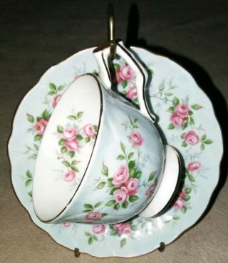 Aynsley Fine Bone China Cup And Saucer Vintage Made In England
