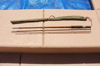 Montague 9 Ft Sunbeam Fly Bamboo Fly Rod - 4 Piece (2 Tips)