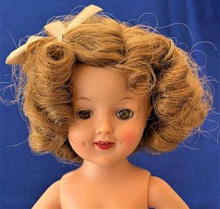 Vintage 1950s 12 inch Shirley Temple Doll by Ideal 3