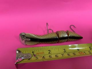 Vintage Heddon Game Fisher /fishing Lure Pike Scale/ Vintage Fishing Lure