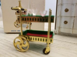 Petite Princess Hostess rolling tea cart and Palace chest as show in photographs 3