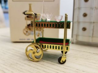 Petite Princess Hostess rolling tea cart and Palace chest as show in photographs 4