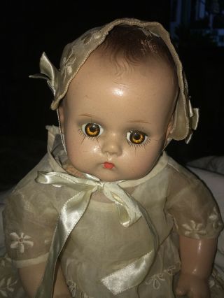 Vintage R&b Composition And Cloth 18 “ Baby Doll - Cute