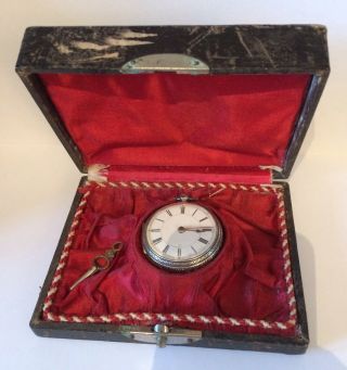 Antique Chester Silver Pocket Watch Spare Repair