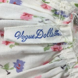 (Ginny? or Jill?) Vogue Tagged Floral Dress,  Hat & Panties (No Doll) 7