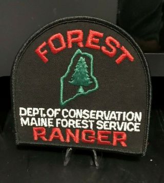 Company Closed,  Patch Retired: Forest Ranger,  Dept.  Of Conservation,  Maine Patch