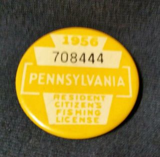 1956 Pennsylvania Pa Resident Citizen 