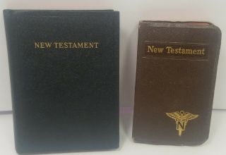 Vintage Pocket Bibles Testament 1940 