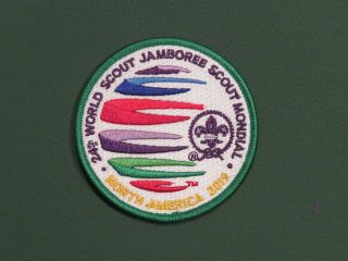 2019 24th World Scout Jamboree Participant Patch 3 " Circle