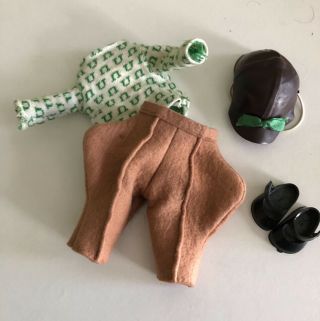 Vintage Vogue Ginny Doll Medford Tagged Horseback Riding Outfit