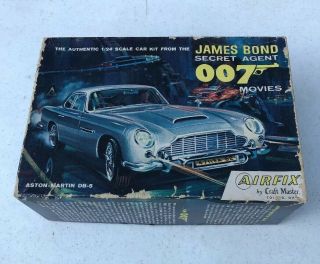 Issue Airfix James Bond Secret Agent 007 Aston Martin Db - 5