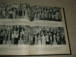 1954 Vincent High School Year book Vincent,  Alabama the Stinger 4