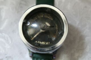 Antique Admiral Wrist Mount Depth Gauge For Scuba Diving Made In West Germany