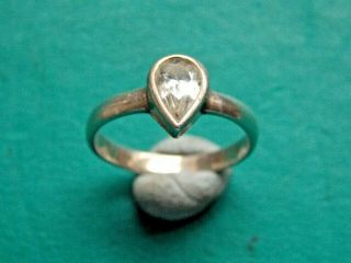 Vintage 925 Silver Love Heart Ring Metal Detecting Detector Finds