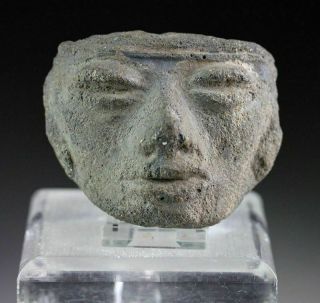 Sc Scarce Pre Columbian,  Mexico,  Mayan Culture Pottery Facial Mask
