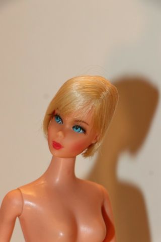 Vintage Barbie Mod Blonde Hair Fair Doll