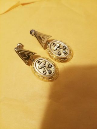 Victorian Antique Gold Filled Earrings
