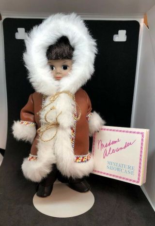 Vintage Doll.  Madame Alexander Miniature Showcase Doll.  Alaska.  8 ".  302