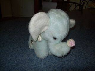 Eden Stuffed Elephant Wind - Up Vtg " You Are My Sunshine " Guc Toy