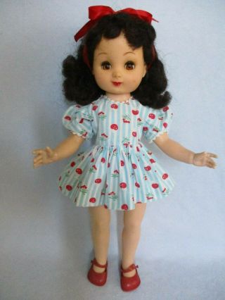 Vintage 14” Ideal Betsy Mccall,  Toni P - 90 Hard Plastic Doll - Brunette