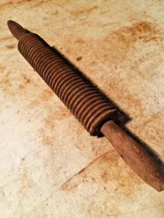 Antique Wooden Pasta Rolling Pin