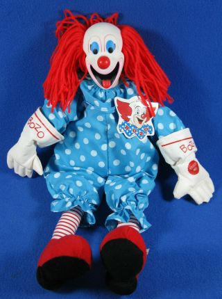 Bozo The Clown 19 " Talking Doll A&a Plush Aurora 1999 W/tags