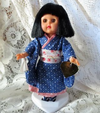Ginny Doll Vintage Vogue Japanese Classic Kimono Outfit Cherry Blossom Obi
