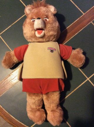 Vintage 1985 Worlds of Wonder Teddy Ruxpin - The Airship book and tape 4