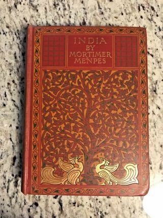 1912 Antique History Book " India "