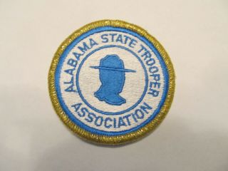 Alabama State Trooper Association Patch Old