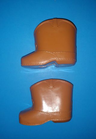Vintage Cabbage Patch kid ' s cowboy/cowgirl boots 3
