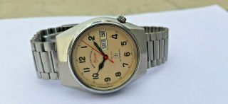 Vintage West And Watch Automatic Day Date Swiss Made Wrist Watc Antique